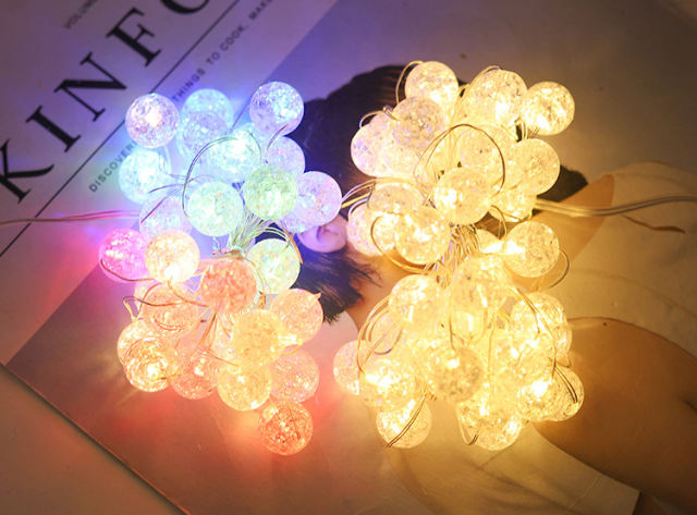 LED ball colored light string