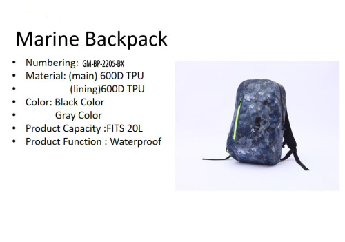 20L waterproof backpack
