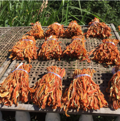 Wanhui Sun-Dried Organic Pumpkin Strips - Naturally Flavorful & Nutritious