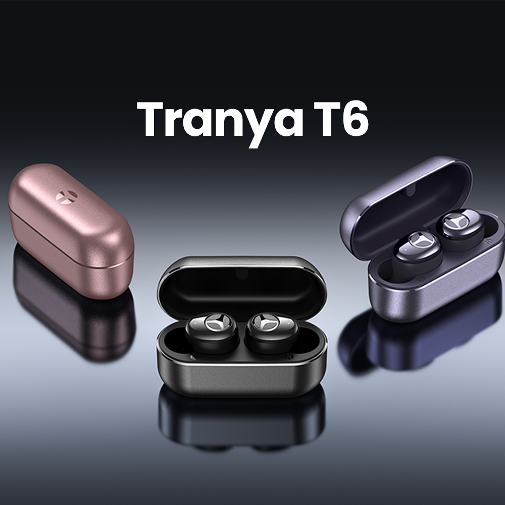 Tranya T6 完全ワイヤレスイヤホンBluetooth 5.2 ノイズキャ