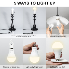 Rechargeable Emergency Light Bulb JackonLux UL Listed Battery Operated – US  Survival Kits