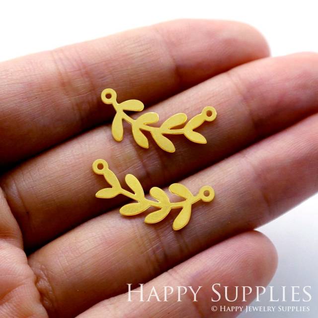 Brass Jewelry Charms, Leaves Raw Brass Earring Charms, Brass Jewelry Pendants, Raw Brass Jewelry Findings, Brass Pendants Jewelry Wholesale (RD126)