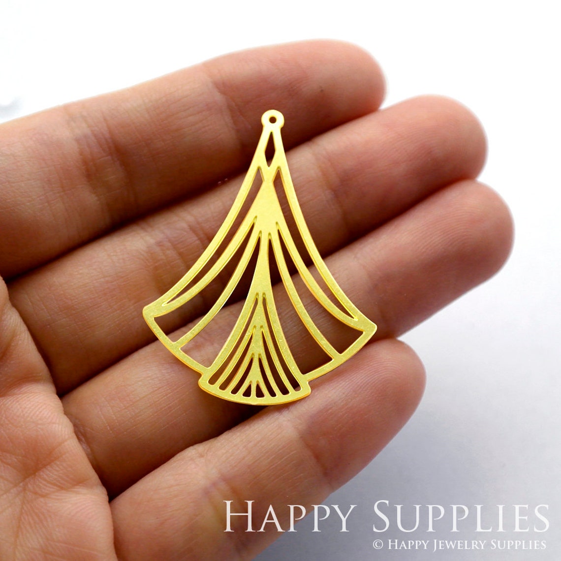 Raw brass hot sale jewelry findings