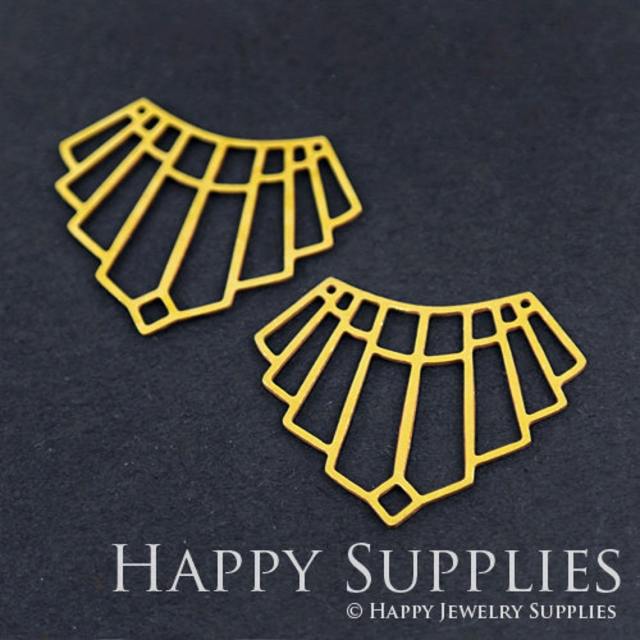 Brass Jewelry Charms, Geometric Raw Brass Earring Charms, Brass Jewelry Pendants, Raw Brass Jewelry Findings, Brass Pendants Jewelry Wholesale (RD251)