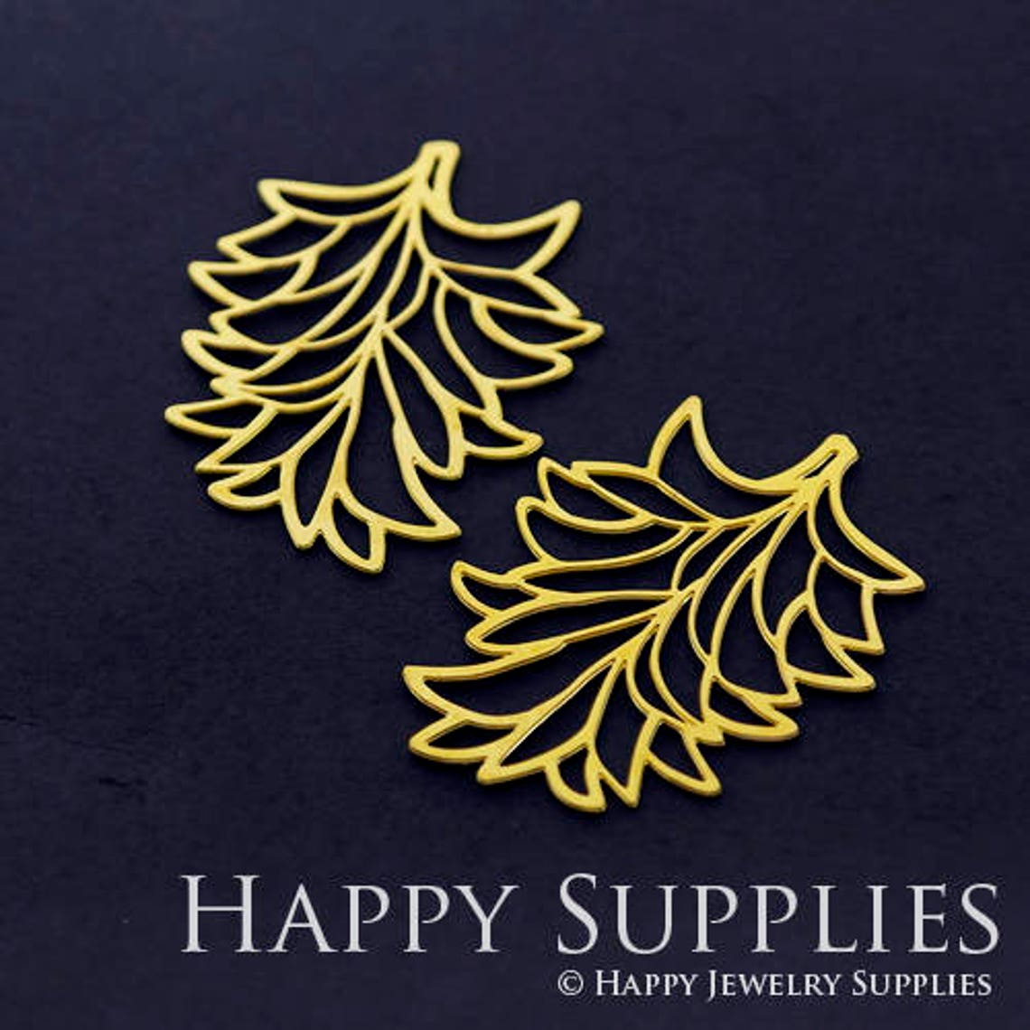 Brass Jewelry Charms, Leaf Raw Brass Earring Charms, Brass Jewelry Pendants, Raw Brass Jewelry Findings, Brass Pendants Jewelry Wholesale (RD317)