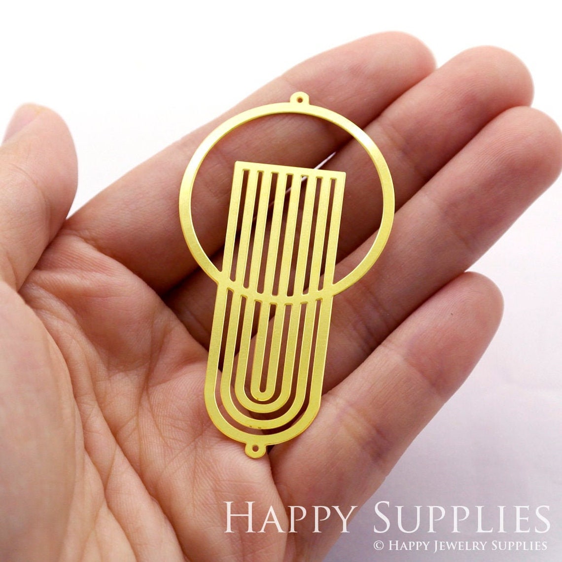 Brass Jewelry Charms, Geometric Raw Brass Earring Charms, Brass Jewelry Pendants, Raw Brass Jewelry Findings, Brass Pendants Jewelry Wholesale (RD331)