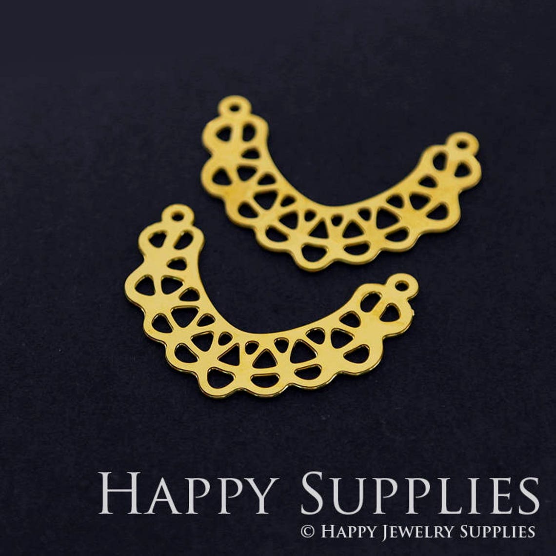 Brass Jewelry Charms,  Geometric Lace Raw Brass Earring Charms, Brass Jewelry Pendants, Raw Brass Jewelry Findings, Brass Pendants Jewelry Wholesale (RD354)