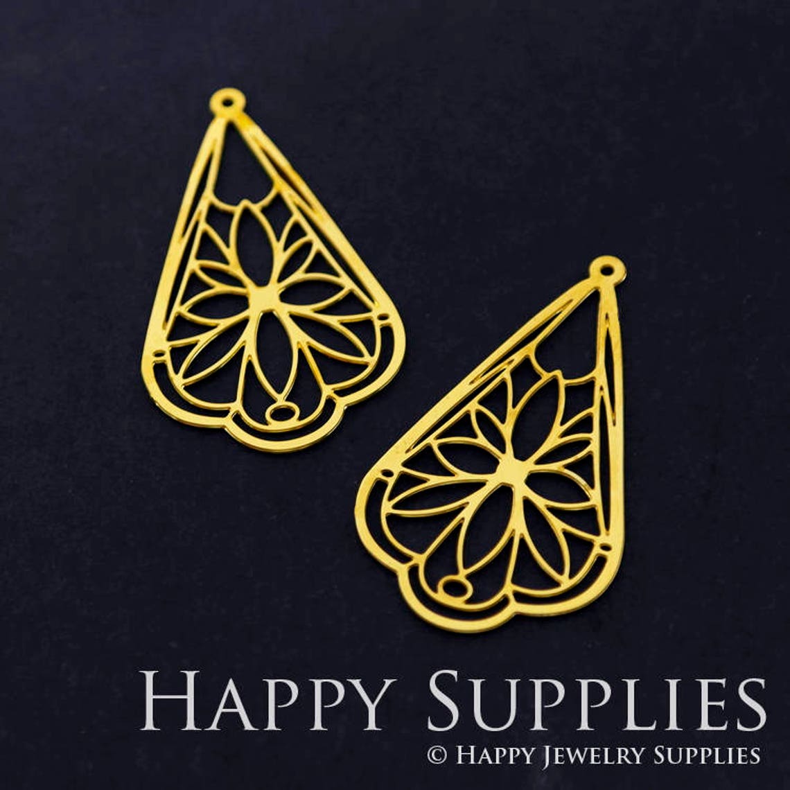 Brass Jewelry Charms, Tribal Raw Brass Earring Charms, Brass Jewelry Pendants, Raw Brass Jewelry Findings, Brass Pendants Jewelry Wholesale (RD363)