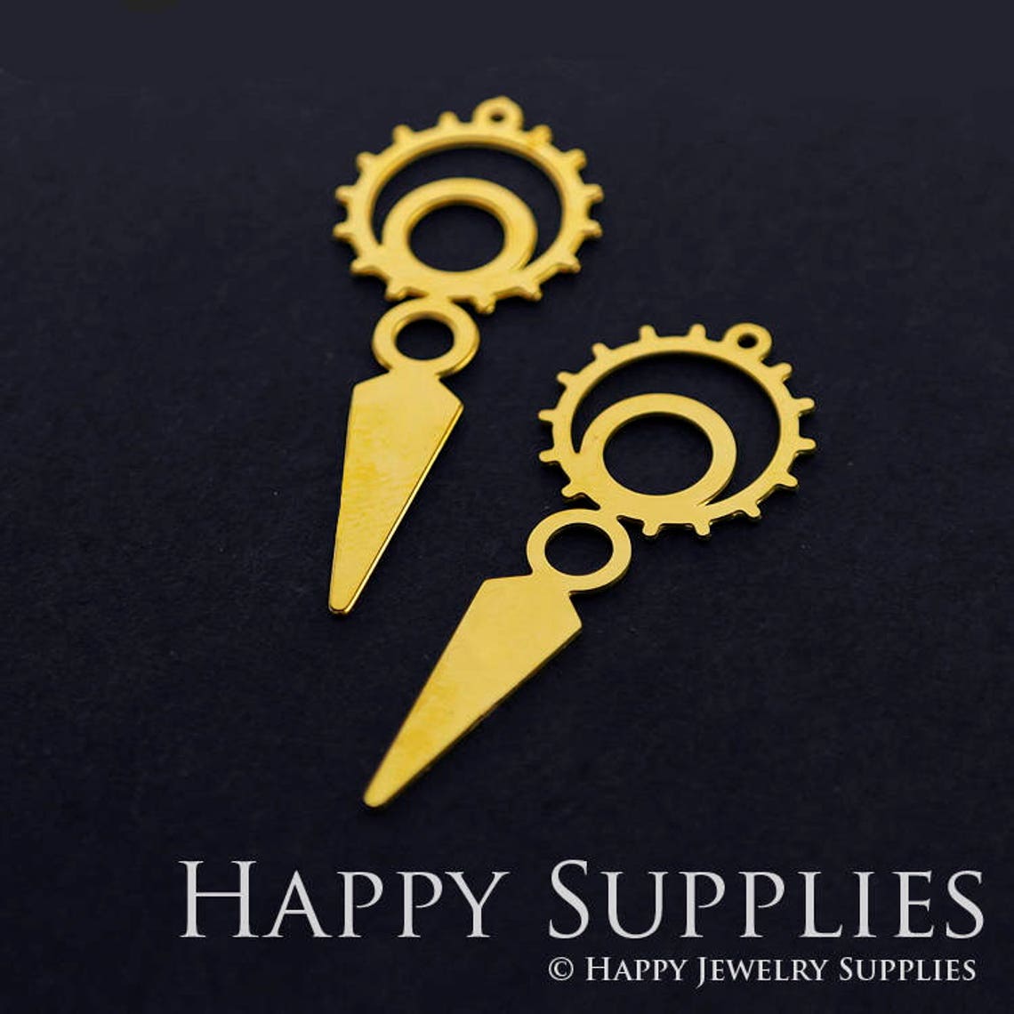 Brass Jewelry Charms,Tribal Raw Brass Earring Charms, Brass Jewelry Pendants, Raw Brass Jewelry Findings, Brass Pendants Jewelry Wholesale (RD373)