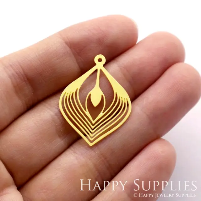 Brass Jewelry Charms, Geometric Raw Brass Earring Charms, Brass Jewelry Pendants, Raw Brass Jewelry Findings, Brass Pendants Jewelry Wholesale (RD465)