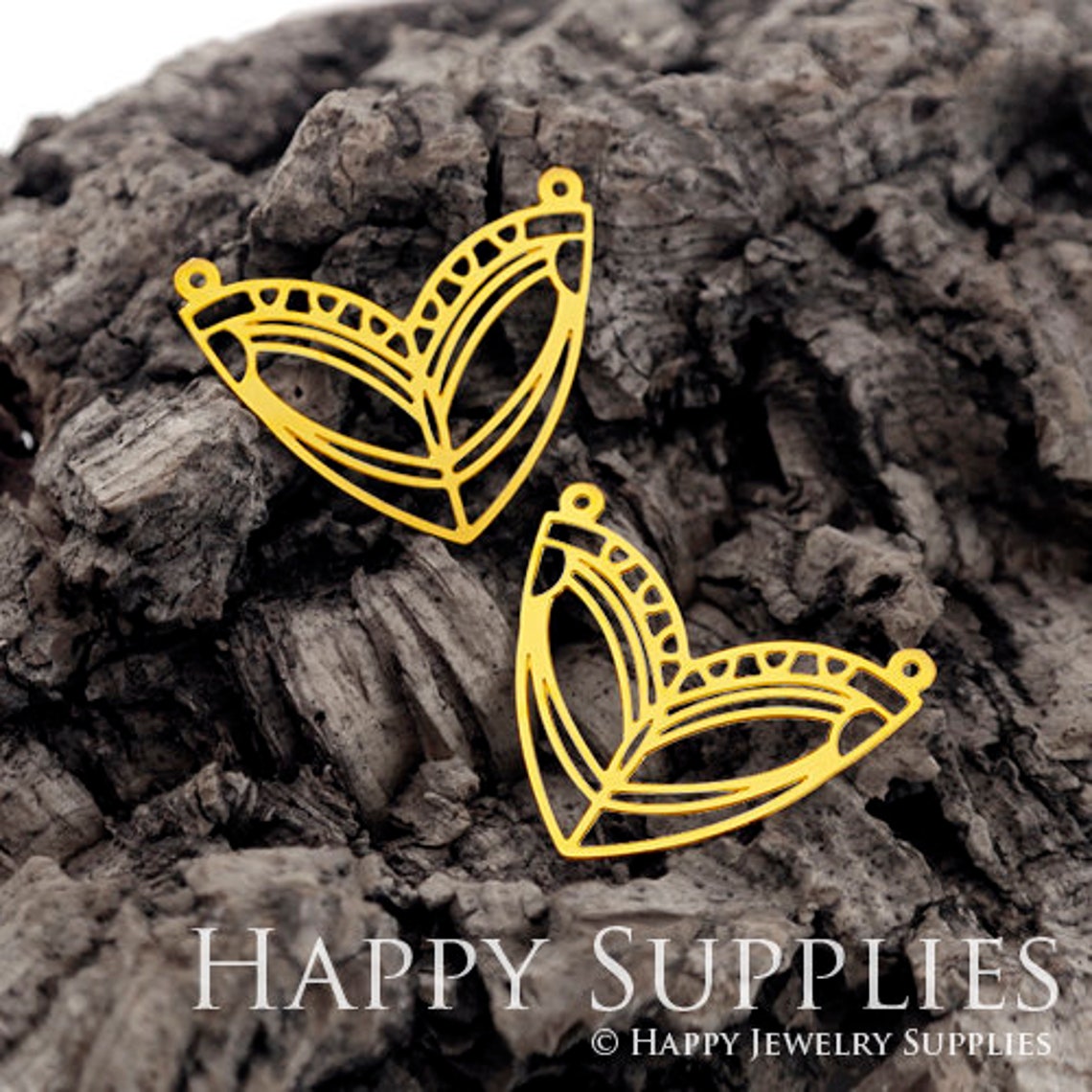 Brass Jewelry Charms, Mask Geometric Raw Brass Earring Charms, Brass Jewelry Pendants, Raw Brass Jewelry Findings, Brass Pendants Jewelry Wholesale (RD432)