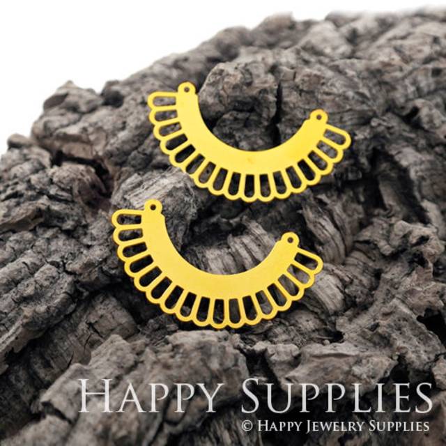 Brass Jewelry Charms, Arch Collar Raw Brass Earring Charms, Brass Jewelry Pendants, Raw Brass Jewelry Findings, Brass Pendants Jewelry Wholesale (RD430)
