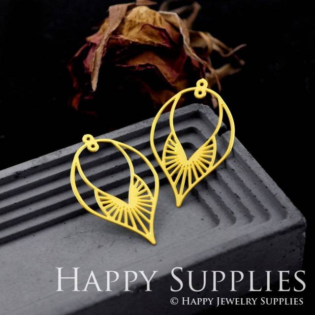 Brass Jewelry Charms, Geometric Raw Brass Earring Charms, Brass Jewelry Pendants, Raw Brass Jewelry Findings, Brass Pendants Jewelry Wholesale (RD547)