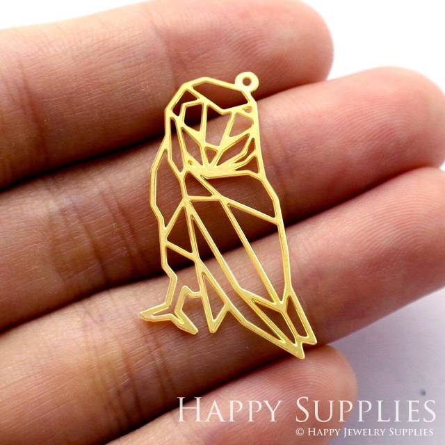 Brass Jewelry Charms, Owl Raw Brass Earring Charms, Brass Jewelry Pendants, Raw Brass Jewelry Findings, Brass Pendants Jewelry Wholesale (RD671)