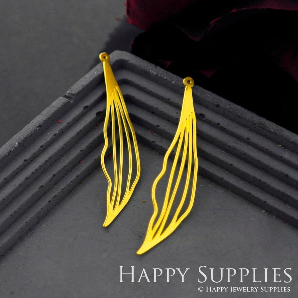 Brass Jewelry Charms,Leaves Raw Brass Earring Charms, Brass Jewelry Pendants, Raw Brass Jewelry Findings, Brass Pendants Jewelry Wholesale (RD710)