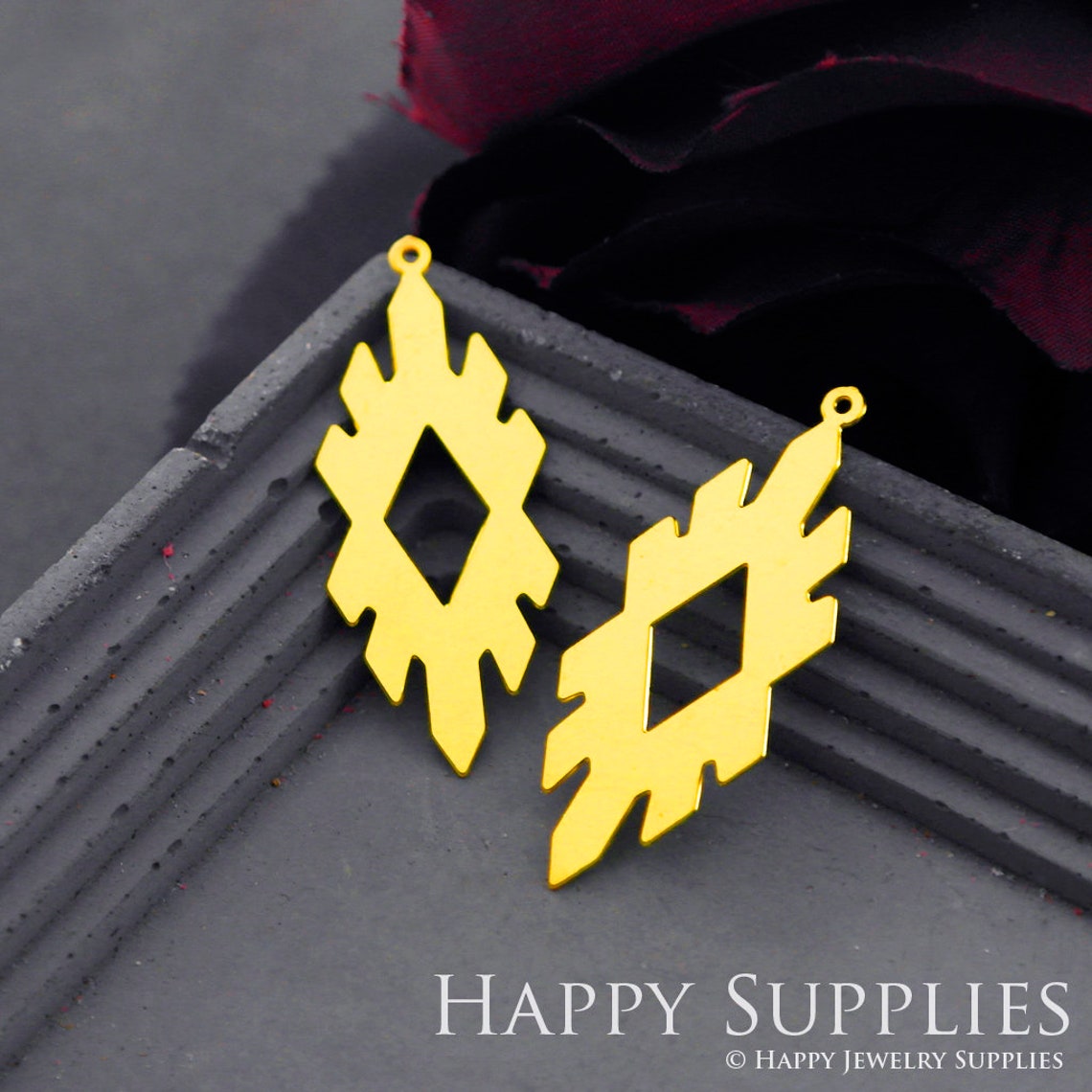 Brass Jewelry Charms, Leaves Raw Brass Earring Charms, Brass Jewelry Pendants, Raw Brass Jewelry Findings, Brass Pendants Jewelry Wholesale (RD719)