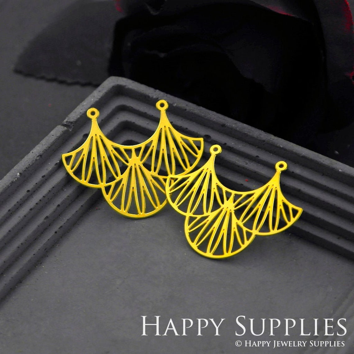 Brass Jewelry Charms, Leaf Raw Brass Earring Charms, Brass Jewelry Pendants, Raw Brass Jewelry Findings, Brass Pendants Jewelry Wholesale (RD761)