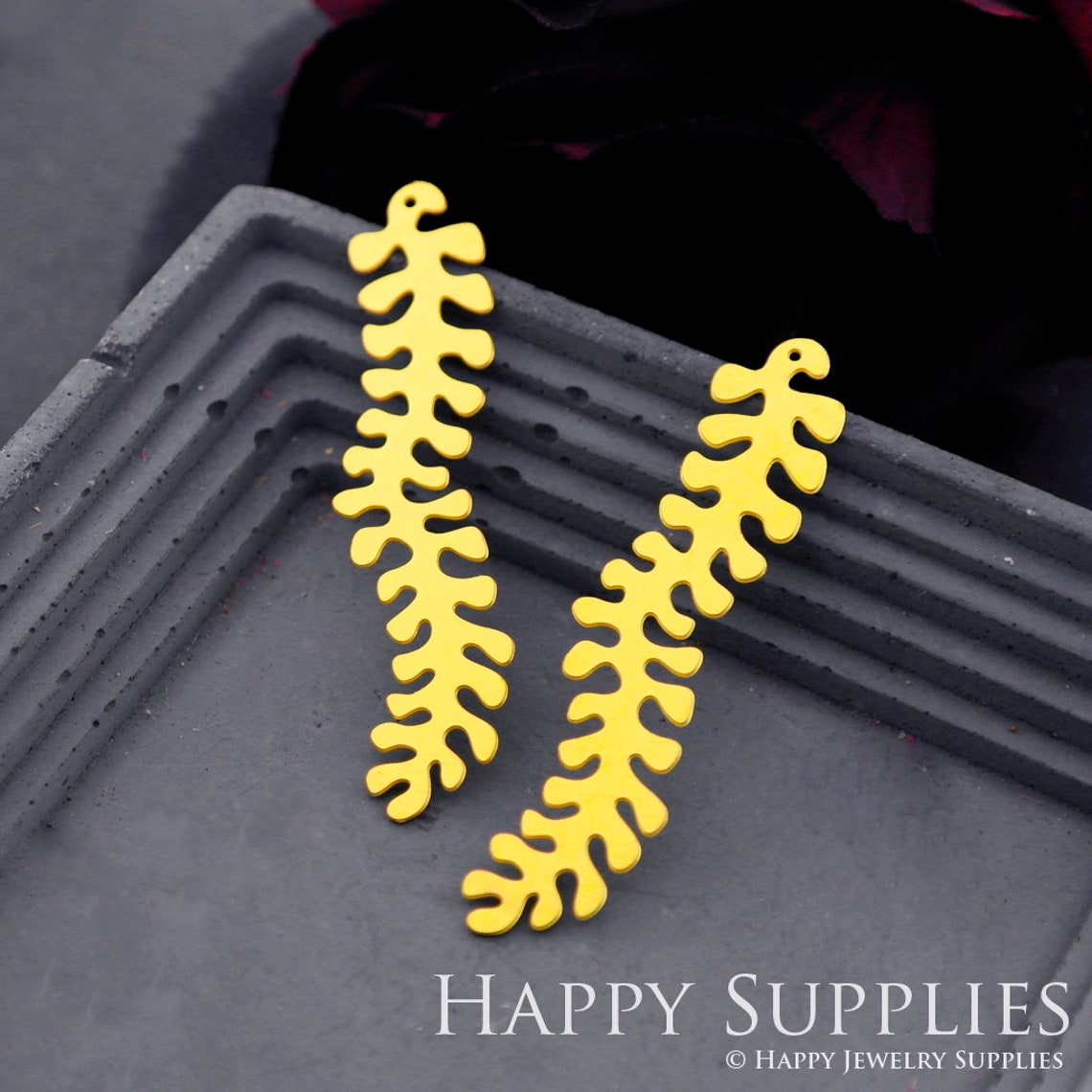 Brass Jewelry Charms, Leaves Raw Brass Earring Charms, Brass Jewelry Pendants, Raw Brass Jewelry Findings, Brass Pendants Jewelry Wholesale (RD813)