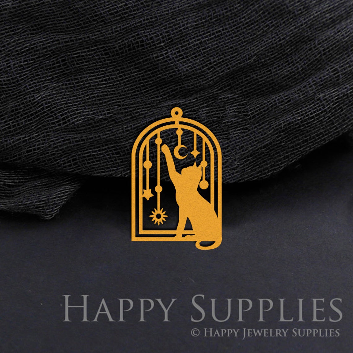 Brass Jewelry Charms, Cat Raw Brass Earring Charms, Brass Jewelry Pendants, Raw Brass Jewelry Findings, Brass Pendants Jewelry Wholesale (RD874)