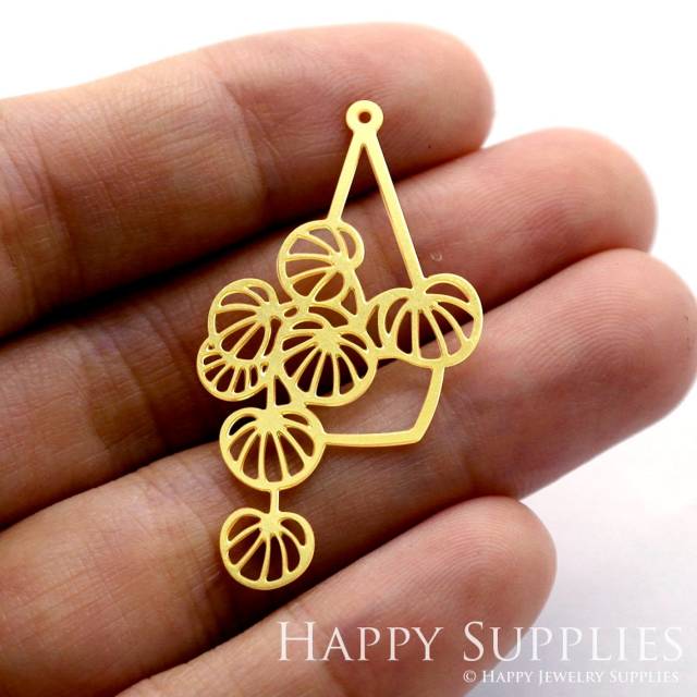 Brass Jewelry Charms, Leaves Raw Brass Earring Charms, Brass Jewelry Pendants, Raw Brass Jewelry Findings, Brass Pendants Jewelry Wholesale (RD963)