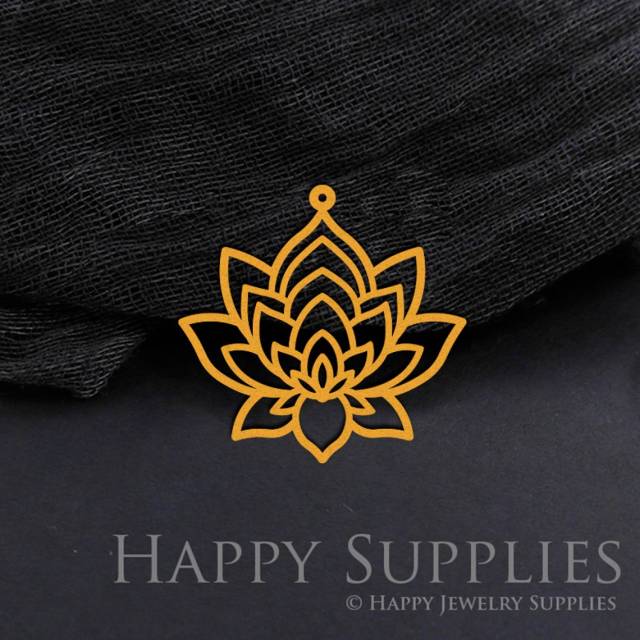 Brass Jewelry Charms, Flowers Raw Brass Earring Charms, Brass Jewelry Pendants, Raw Brass Jewelry Findings, Brass Pendants Jewelry Wholesale (RD940)
