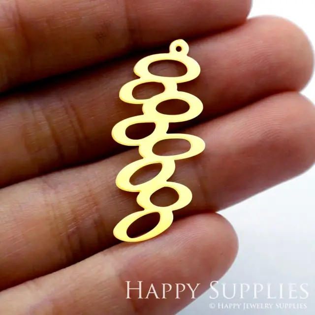 Brass Jewelry Charms, Circles Raw Brass Earring Charms, Brass Jewelry Pendants, Raw Brass Jewelry Findings, Brass Pendants Jewelry Wholesale (RD1496)