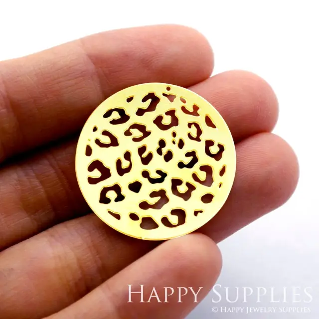 Brass Jewelry Charms, Circle Raw Brass Earring Charms, Brass Jewelry Pendants, Raw Brass Jewelry Findings, Brass Pendants Jewelry Wholesale (RD1487)