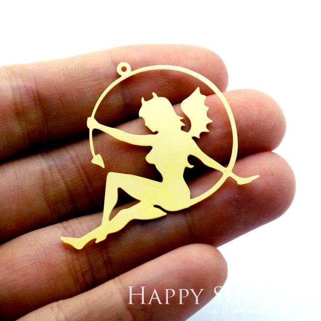 Brass Jewelry Charms, Witch Raw Brass Earring Charms, Brass Jewelry Pendants, Raw Brass Jewelry Findings, Brass Pendants Jewelry Wholesale (RD1465)