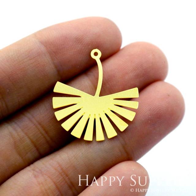 Brass Jewelry Charms, Geometric Leaves Raw Brass Earring Charms, Brass Jewelry Pendants, Raw Brass Jewelry Findings, Brass Pendants Jewelry Wholesale (RD1459)