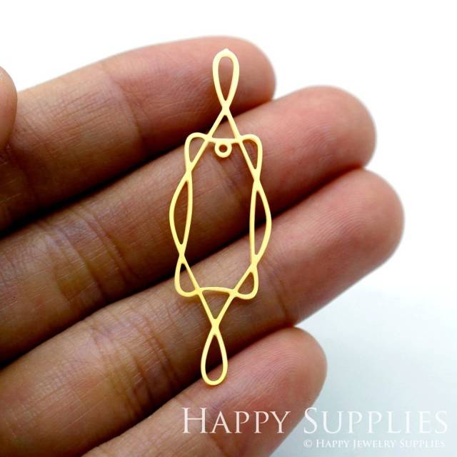 Brass Jewelry Charms, Creative Leaf Raw Brass Earring Charms, Brass Jewelry Pendants, Raw Brass Jewelry Findings, Brass Pendants Jewelry Wholesale (RD1561)