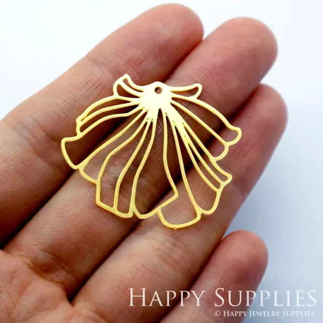 Brass Jewelry Charms, Leaf Raw Brass Earring Charms, Brass Jewelry Pendants, Raw Brass Jewelry Findings, Brass Pendants Jewelry Wholesale (RD1627)