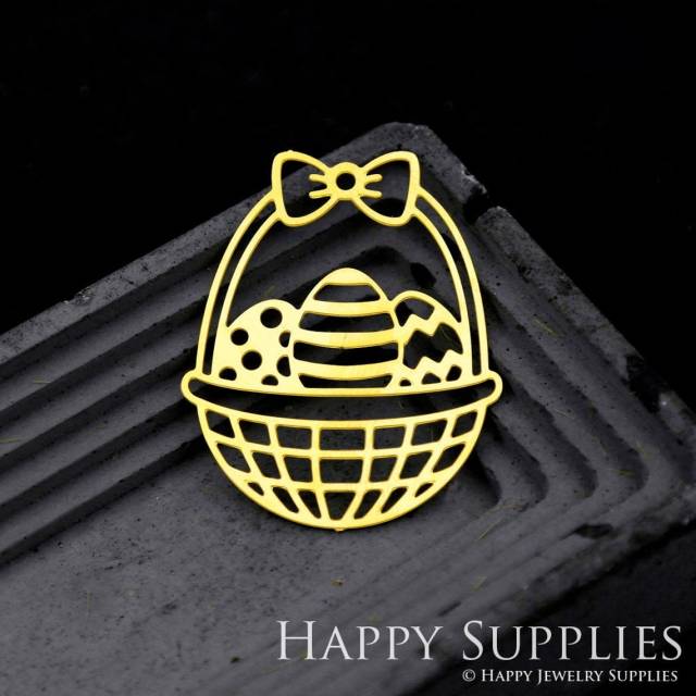 Brass Jewelry Charms, Easter Eggs Raw Brass Earring Charms, Brass Jewelry Pendants, Raw Brass Jewelry Findings, Brass Pendants Jewelry Wholesale (RD1778)