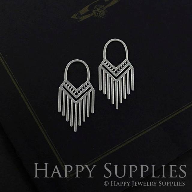 Stainless Steel Jewelry Charms, Geometric Stainless Steel Earring Charms, Stainless Steel Silver Jewelry Pendants, Stainless Steel Silver Jewelry Findings, Stainless Steel Pendants Jewelry Wholesale (SSD272-small)