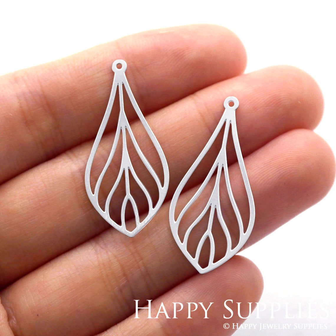 Stainless Steel Jewelry Charms, Geometric Stainless Steel Earring Charms, Stainless Steel Silver Jewelry Pendants, Stainless Steel Silver Jewelry Findings, Stainless Steel Pendants Jewelry Wholesale (SSD559)