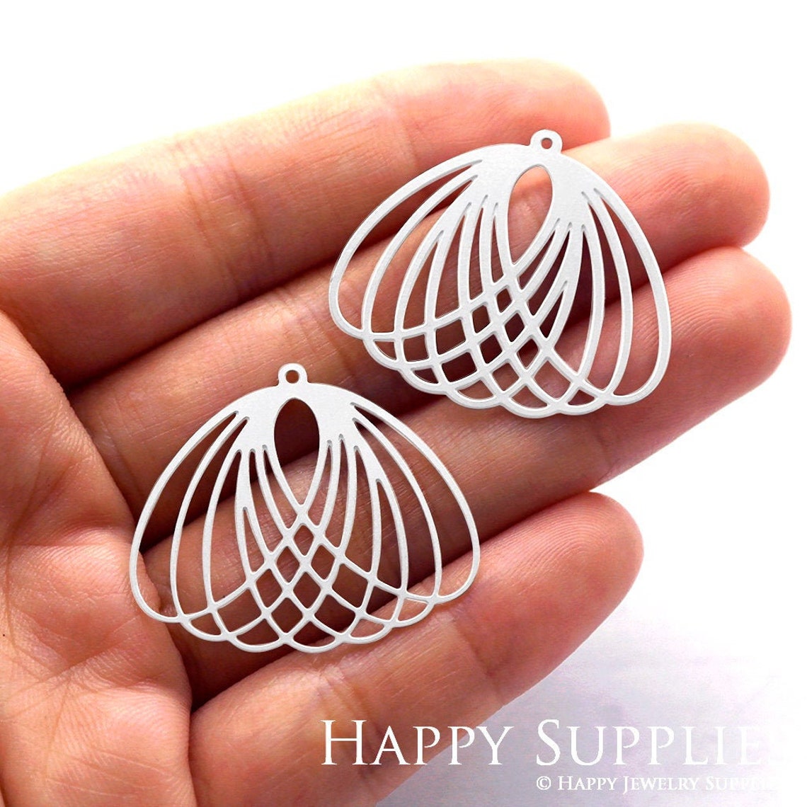Stainless Steel Jewelry Charms, Geometric Stainless Steel Earring Charms, Stainless Steel Silver Jewelry Pendants, Stainless Steel Silver Jewelry Findings, Stainless Steel Pendants Jewelry Wholesale (SSD560)