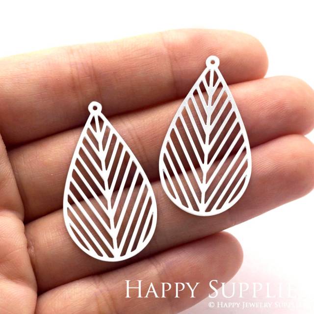 Stainless Steel Jewelry Charms, Geometric Stainless Steel Earring Charms, Stainless Steel Silver Jewelry Pendants, Stainless Steel Silver Jewelry Findings, Stainless Steel Pendants Jewelry Wholesale (SSD707)