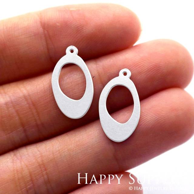 Stainless Steel Jewelry Charms, Geometric Stainless Steel Earring Charms, Stainless Steel Silver Jewelry Pendants, Stainless Steel Silver Jewelry Findings, Stainless Steel Pendants Jewelry Wholesale (SSD499)