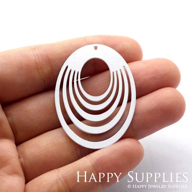 Stainless Steel Jewelry Charms, Drop Stainless Steel Earring Charms, Stainless Steel Silver Jewelry Pendants, Stainless Steel Silver Jewelry Findings, Stainless Steel Pendants Jewelry Wholesale (SSD736)
