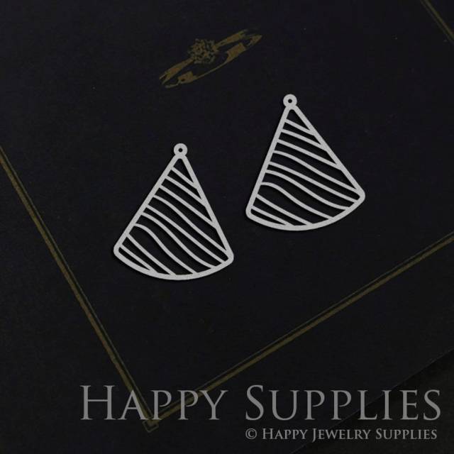 Stainless Steel Jewelry Charms, Teardrop Stainless Steel Earring Charms, Stainless Steel Silver Jewelry Pendants, Stainless Steel Silver Jewelry Findings, Stainless Steel Pendants Jewelry Wholesale (SSD800)