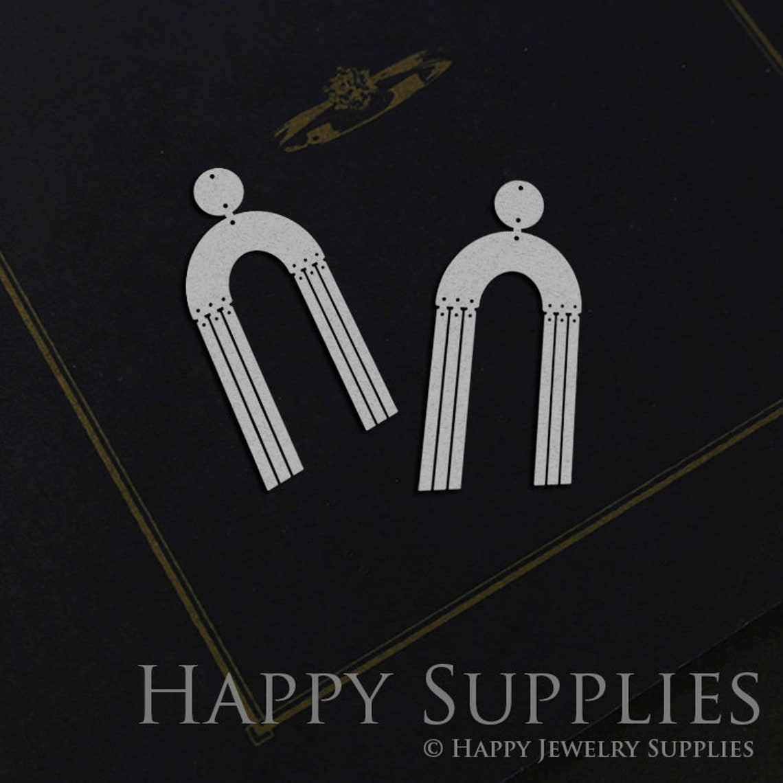 Stainless Steel Jewelry Charms, Geometry Stainless Steel Earring Charms, Stainless Steel Silver Jewelry Pendants, Stainless Steel Silver Jewelry Findings, Stainless Steel Pendants Jewelry Wholesale (SSD901)
