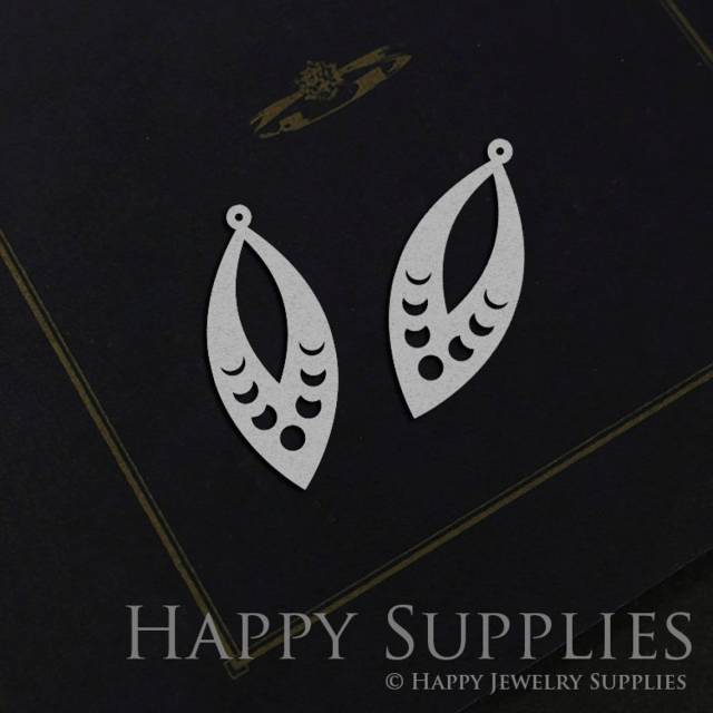 Stainless Steel Jewelry Charms, Moon phase Stainless Steel Earring Charms, Stainless Steel Silver Jewelry Pendants, Stainless Steel Silver Jewelry Findings, Stainless Steel Pendants Jewelry Wholesale (SSD1018)
