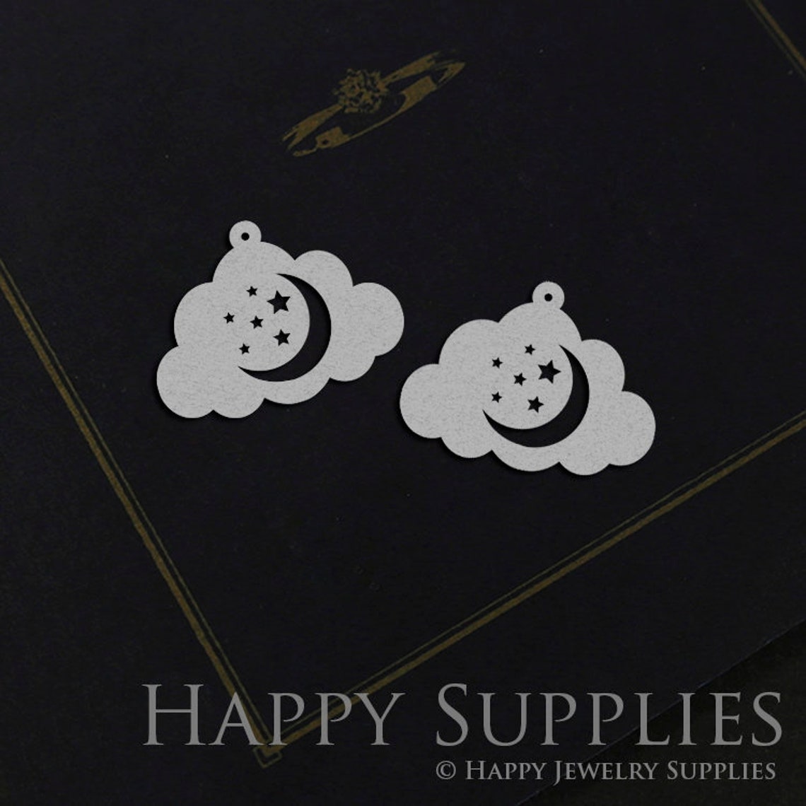 Stainless Steel Jewelry Charms,  Cloud Stainless Steel Earring Charms, Stainless Steel Silver Jewelry Pendants, Stainless Steel Silver Jewelry Findings, Stainless Steel Pendants Jewelry Wholesale (SSD1019)