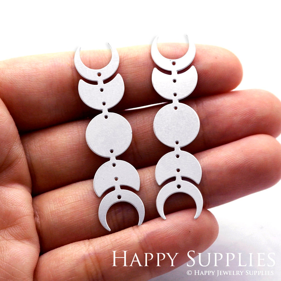 Stainless Steel Jewelry Charms, Geometry Stainless Steel Earring Charms, Stainless Steel Silver Jewelry Pendants, Stainless Steel Silver Jewelry Findings, Stainless Steel Pendants Jewelry Wholesale (SSD880)