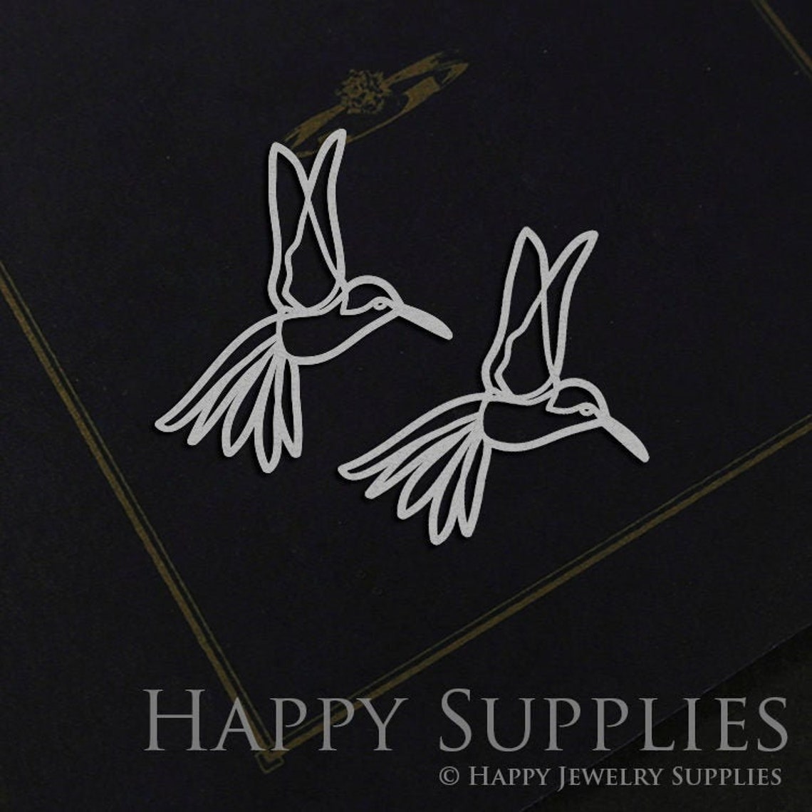 2pcs Stainless Steel Jewelry Charms, Bird Stainless Steel Earring Charms, Stainless Steel Silver Jewelry Pendants, Stainless Steel Silver Jewelry Findings, Stainless Steel Pendants Jewelry Wholesale (SSD1031)