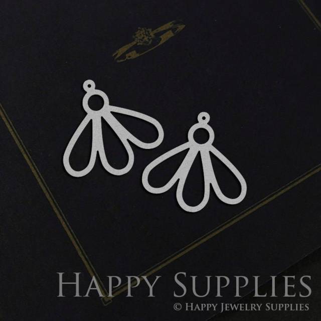 Stainless Steel Jewelry Charms, Teardrop Stainless Steel Earring Charms, Stainless Steel Silver Jewelry Pendants, Stainless Steel Silver Jewelry Findings, Stainless Steel Pendants Jewelry Wholesale (SSD1138)