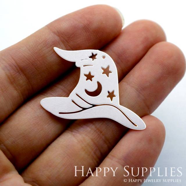Stainless Steel Jewelry Charms, Hat Stainless Steel Earring Charms, Stainless Steel Silver Jewelry Pendants, Stainless Steel Silver Jewelry Findings, Stainless Steel Pendants Jewelry Wholesale (SSD1422)