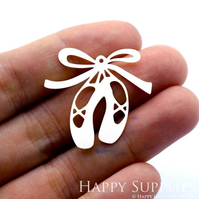 Stainless Steel Jewelry Charms, Dancing Shoes Stainless Steel Earring Charms, Stainless Steel Silver Jewelry Pendants, Stainless Steel Silver Jewelry Findings, Stainless Steel Pendants Jewelry Wholesale (SSD1464)