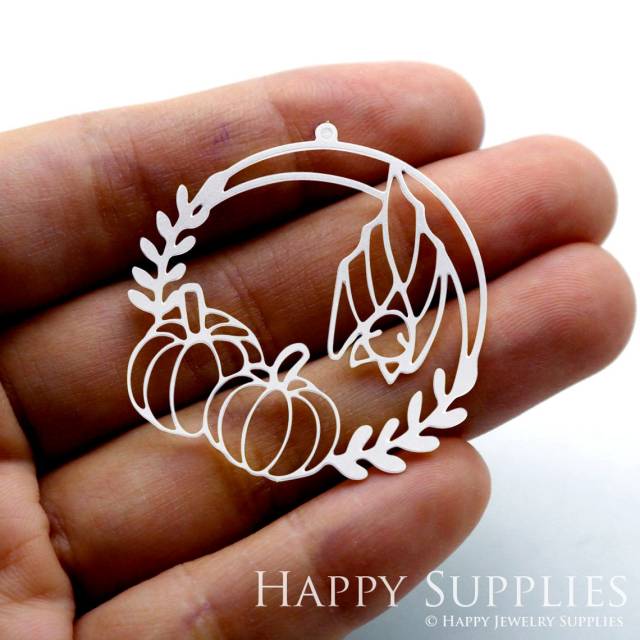 Stainless Steel Jewelry Charms, Bat  Stainless Steel Earring Charms, Stainless Steel Silver Jewelry Pendants, Stainless Steel Silver Jewelry Findings, Stainless Steel Pendants Jewelry Wholesale (SSD1540)