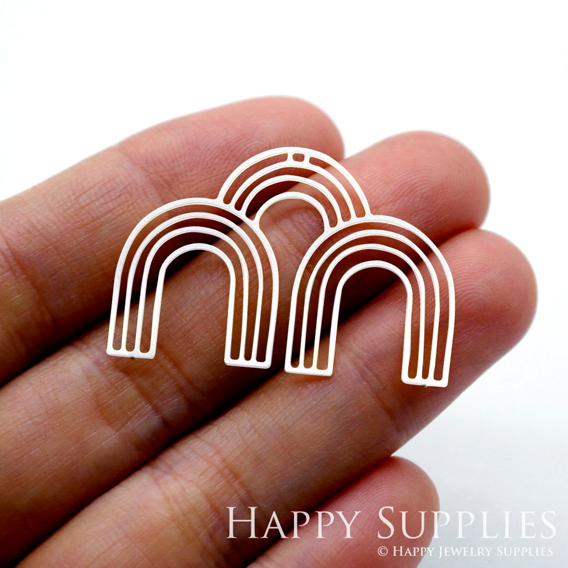 Stainless Steel Jewelry Charms, N Geometry  Stainless Steel Earring Charms, Stainless Steel Silver Jewelry Pendants, Stainless Steel Silver Jewelry Findings, Stainless Steel Pendants Jewelry Wholesale (SSD1544)