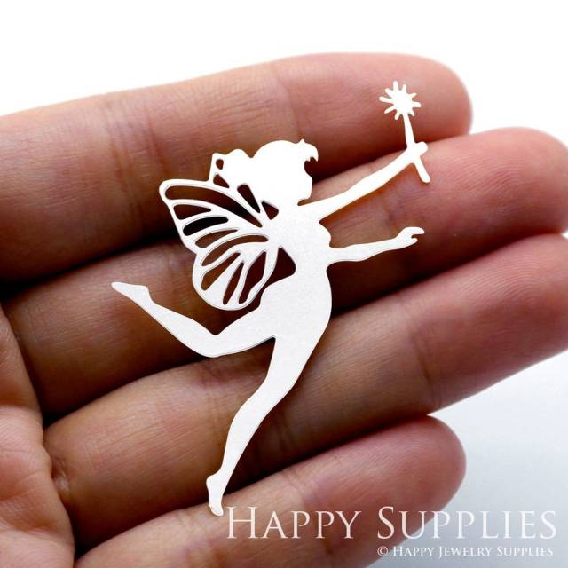 Stainless Steel Jewelry Charms, Angel Stainless Steel Earring Charms, Stainless Steel Silver Jewelry Pendants, Stainless Steel Silver Jewelry Findings, Stainless Steel Pendants Jewelry Wholesale (SSD1510)